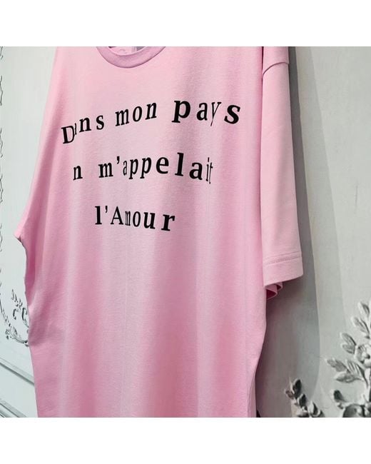 Gucci Pink Printed Short Sleeves