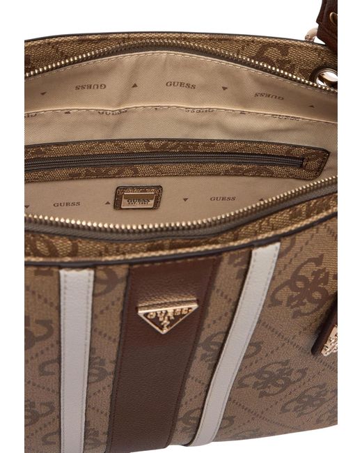 Guess Brown Double-Handled Handbag