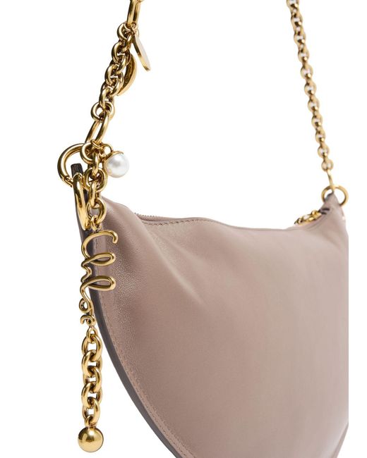 Chloé White Chloé Icon Shoulder Bag