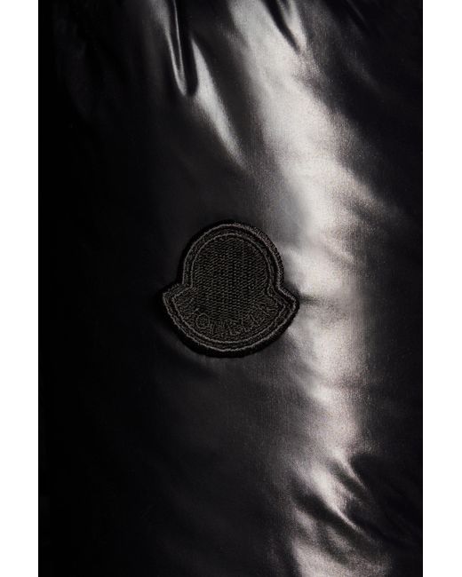 Moncler Black Long Down Jacket