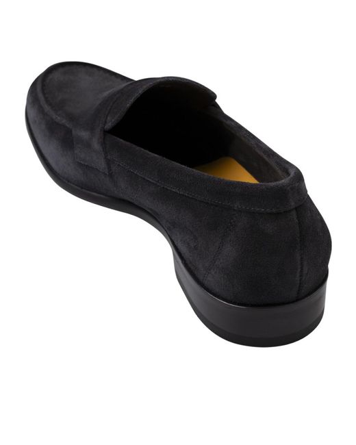 Doucal's Black Flat Shoes for men