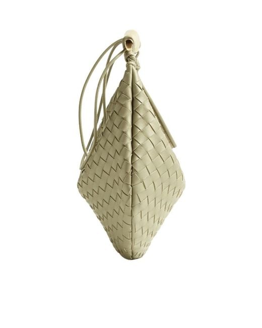 Bottega Veneta Green Medium Sardine Bag