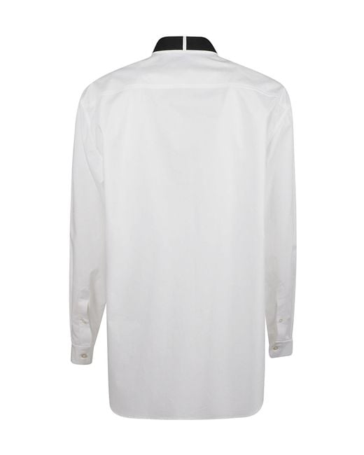 John Richmond White Indreg Shirt for men