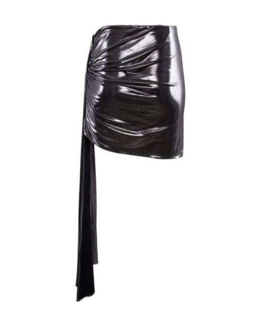 Magda Butrym Black Asymmetrical Skirt