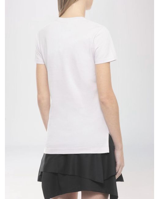Vivienne Westwood White Orb Logo-Embroidered Crewneck T-Shirt