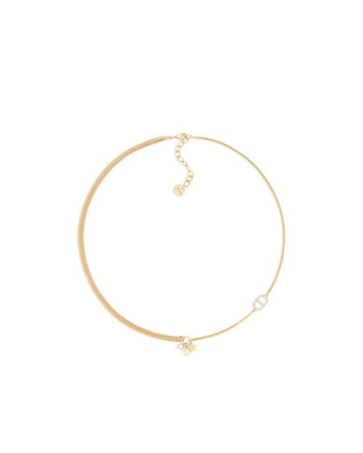 Dior White Petit Cd Multi Necklace