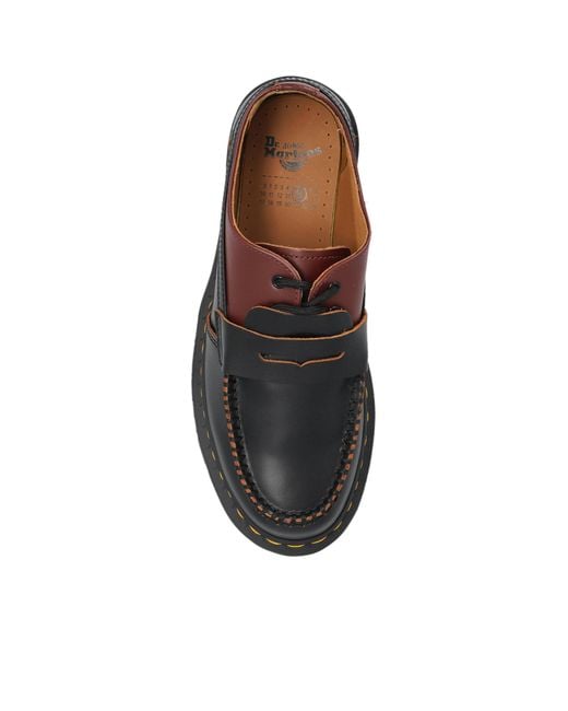 MM6 by Maison Margiela Black X Dr. Martens Lace-Up Shoes