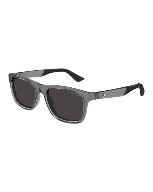 Montblanc Multicolor Eyewear Rectangular Frame Sunglasses for men