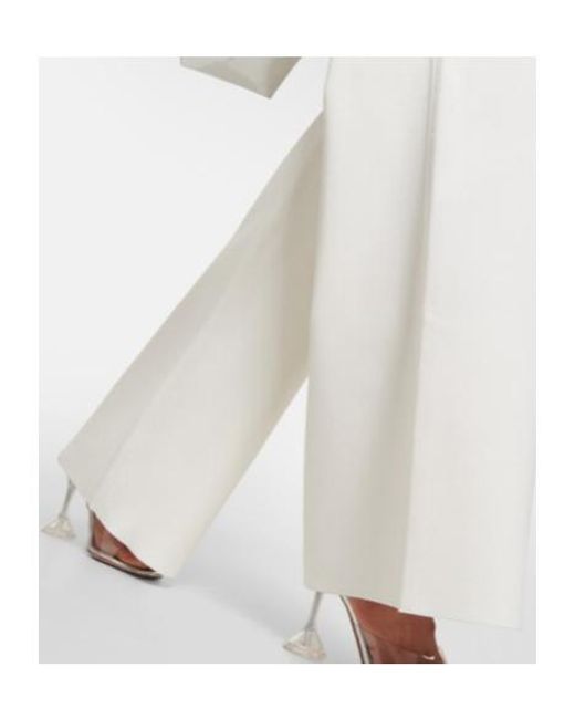 Galvan White Globe Cleopatra Embellished Jumpsuit