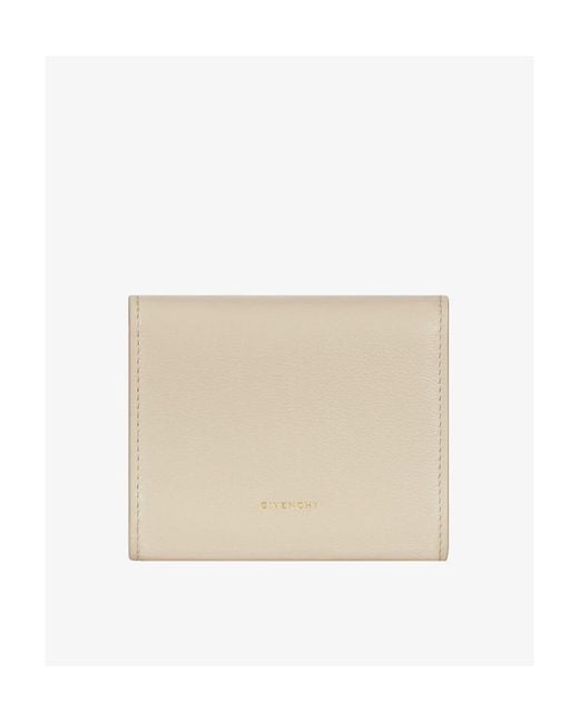 Givenchy Natural 4G Trifold Wallet