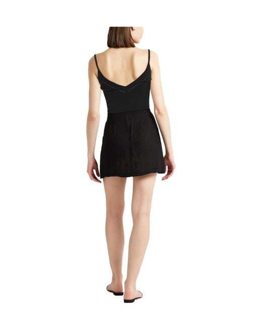 Max Mara Black Solid Color Tops