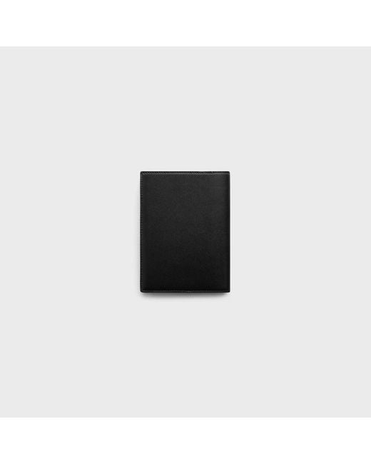 Céline Black Passport Cover Takeaway for men