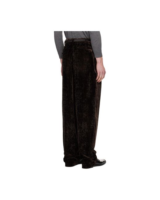 Magliano Black Grampa Four-Pocket Casual Pants for men