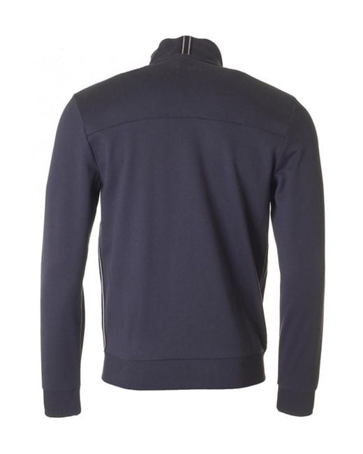 Boss Blue Logo Details Casual Jacket for men