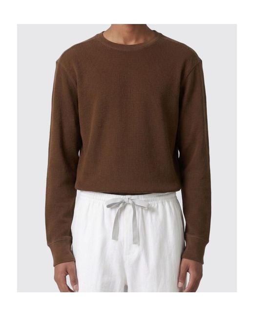 Entire studios Brown Thermal Long Sleeve T-Shirt for men