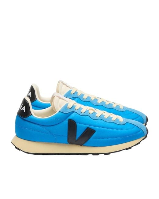 Veja Blue Belem Lace-Up Sneakers