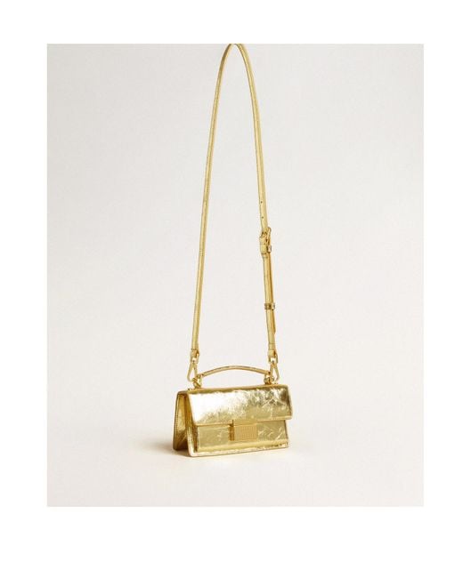 Golden Goose Deluxe Brand Metallic Venezia Small Crossbody Bag