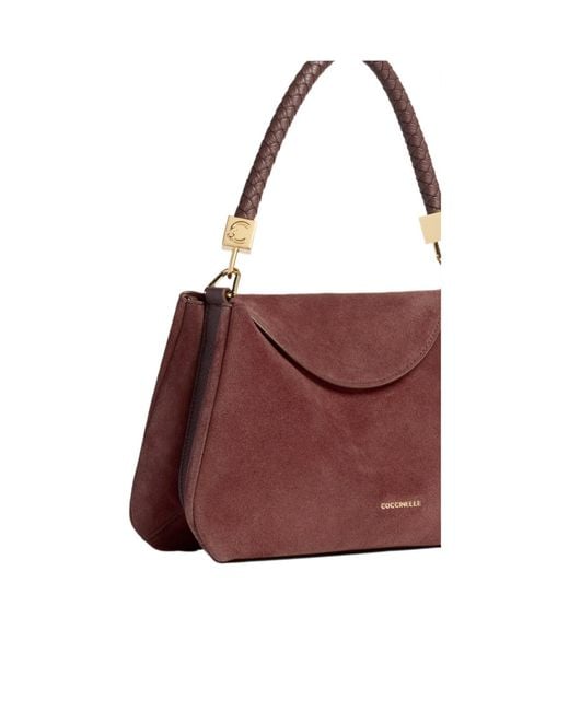 Coccinelle Red Tiggy Small Shoulder Bag
