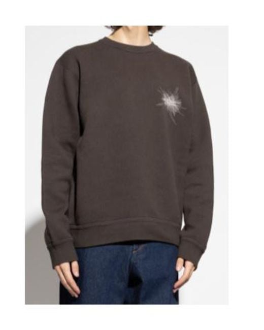 Isabel Marant Gray Mikoy Crewneck Sweatshirt for men