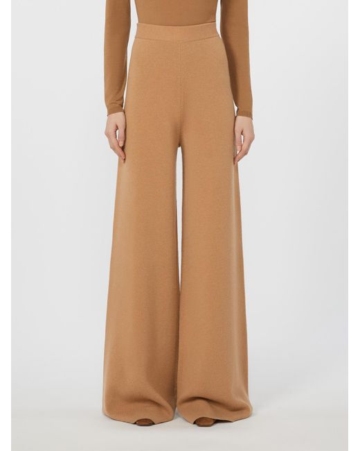 Max Mara Natural Judy Trouser Camel
