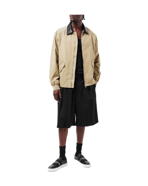 Givenchy Natural Jacket With Contrasting Collar for men