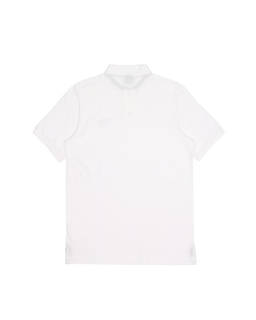 Paul & Shark White Logo Short-Sleeved Polo Shirt for men