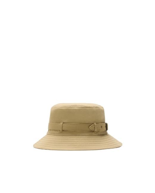 Burberry Natural Belted Detail Bucket Hat for men
