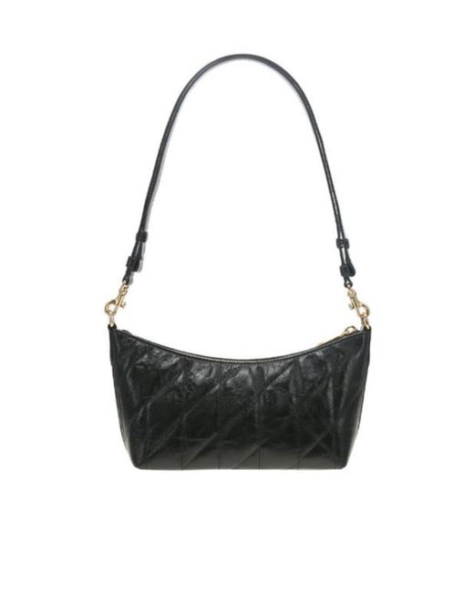 COACH Black Zippered Shoulder Bag