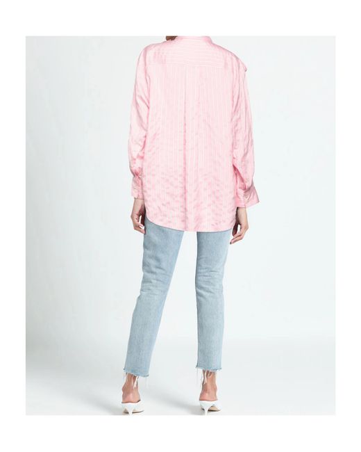 Isabel Marant Pink Striped Shirt