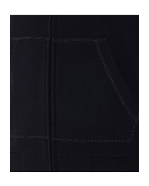 Circolo 1901 Blue Zippered Hoodie for men