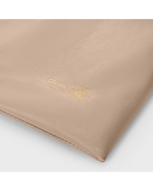 Céline Natural Small Crystal Pouch