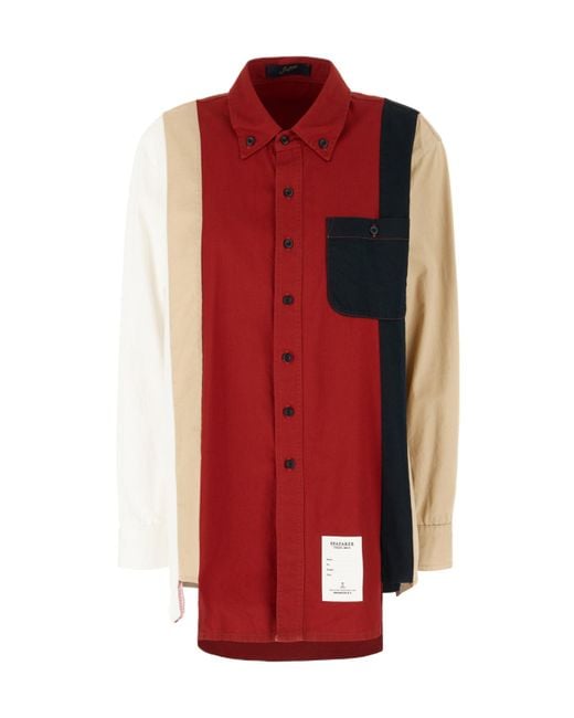 Seafarer Red Cotton Shirt