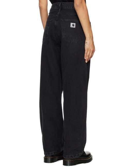 Carhartt Black Brandon High-Waist Jeans