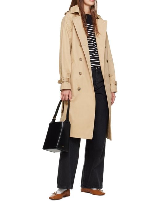 A.P.C. Gray Wide-Leg Cropped Jeans