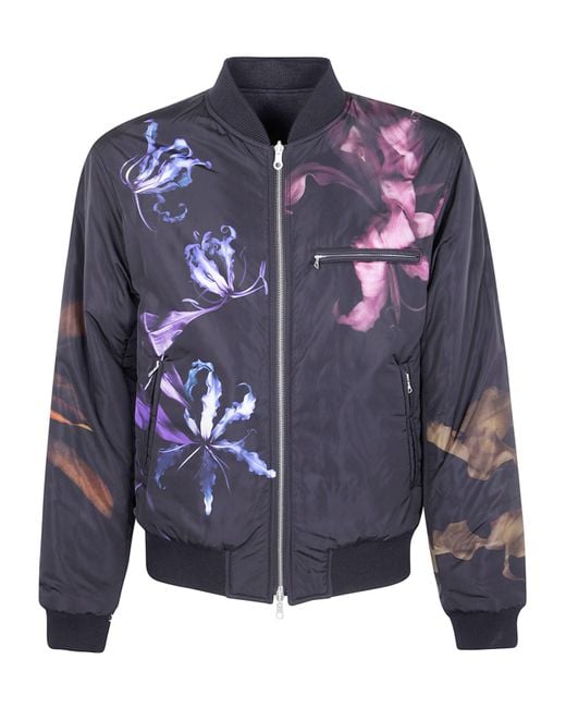 Dries Van Noten Blue "Volker" Reversible Jacket for men