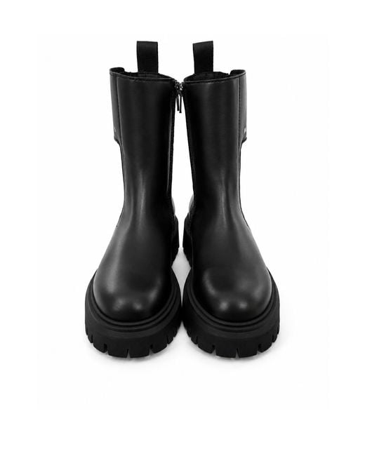 Marni Black Round-Toe Ankle Boots