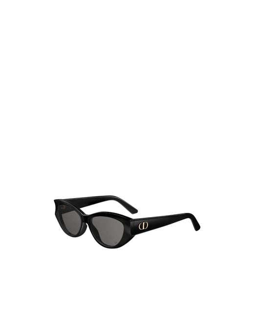Dior White Eyewear Glow B1I Butterfly-Frame Sunglasses
