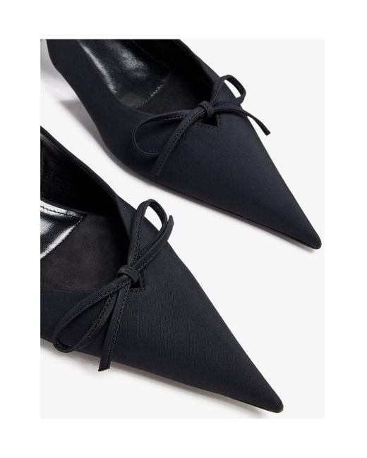 Balenciaga Multicolor Knife Bow Slingback Pumps