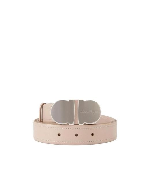 Ferragamo Multicolor Logo Buckle Belt