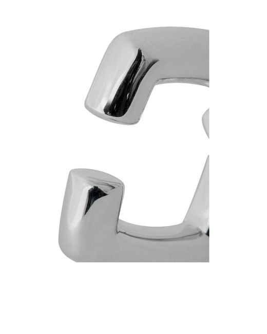 Tom Wood White Diamond Frame Ear Cuff for men