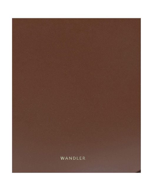 Wandler Brown Medium Hortensia Handbag