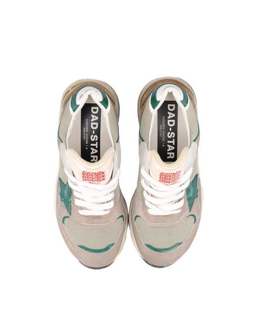 Golden Goose Deluxe Brand Multicolor Running Dad Low-Top Sneakers