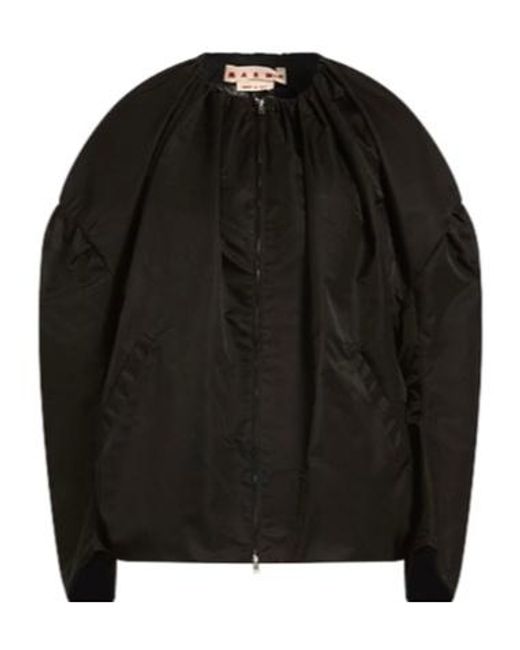 Marni Black Simple Coat