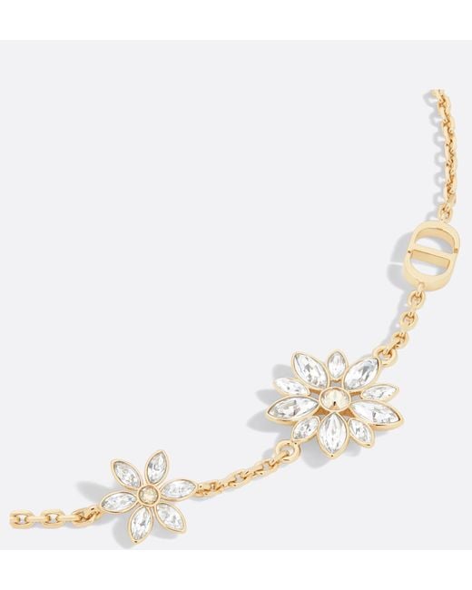 Dior Metallic Fleur De Glace Bracelet