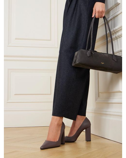 Alaïa Brown Pointed-Toe High Heels
