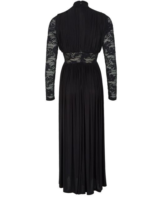 Zimmermann Black Rebellion Draped Dress