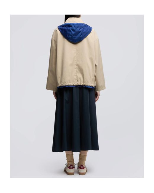Aspesi Natural Reversible Hooded Jacket