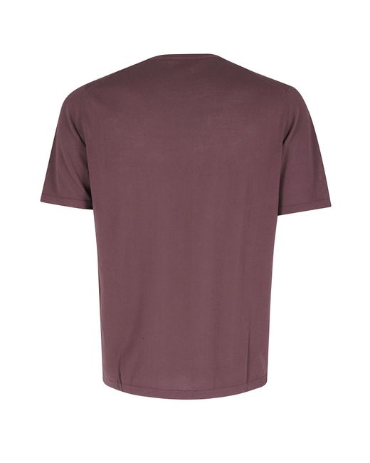 Roberto Collina Black Short-Sleeved T-Shirt for men
