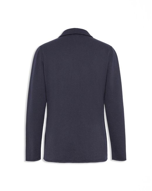 Lardini Blue Long-Sleeved Suit Jacket for men