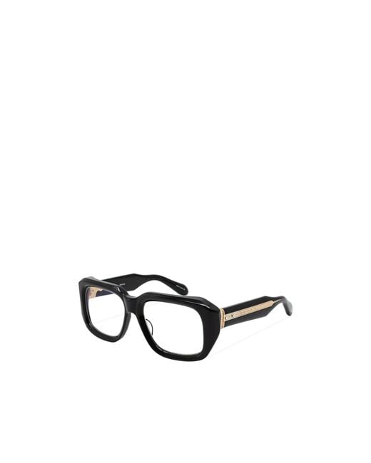 Matsuda Black Square Flat Mirror for men